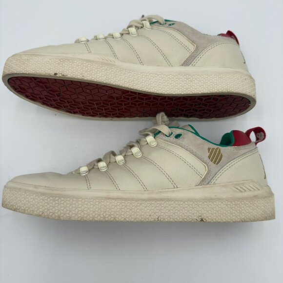 K-Swiss Gary Vee 004 Limited Edition Shoe Palace X  SP 25 White Leather Size 9.5 - Picture 8 of 10